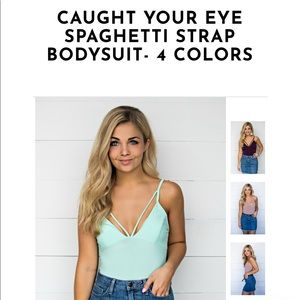 Mint green bodysuit. NWT